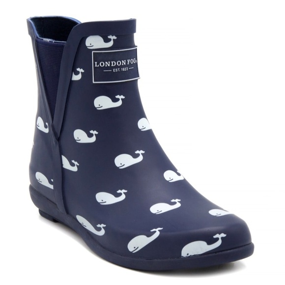 London Fog Piccadilly Rain Boots - Picture 1 of 10